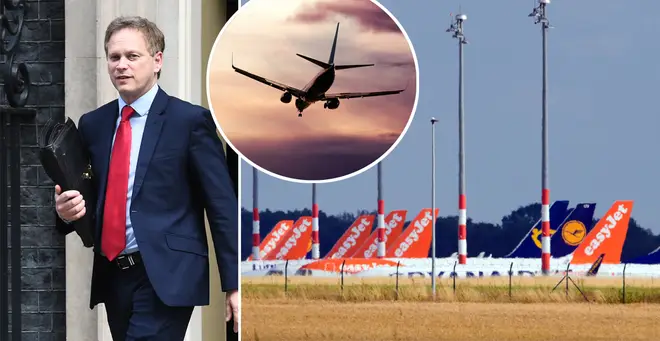 Grant Shapps has revealed that France and Spain are among the 'air bridge' countries