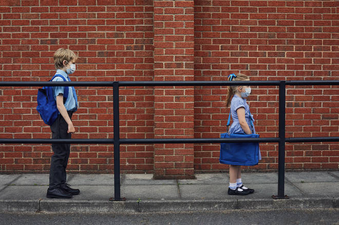 Some pupils have already returned to school in England (stock image)