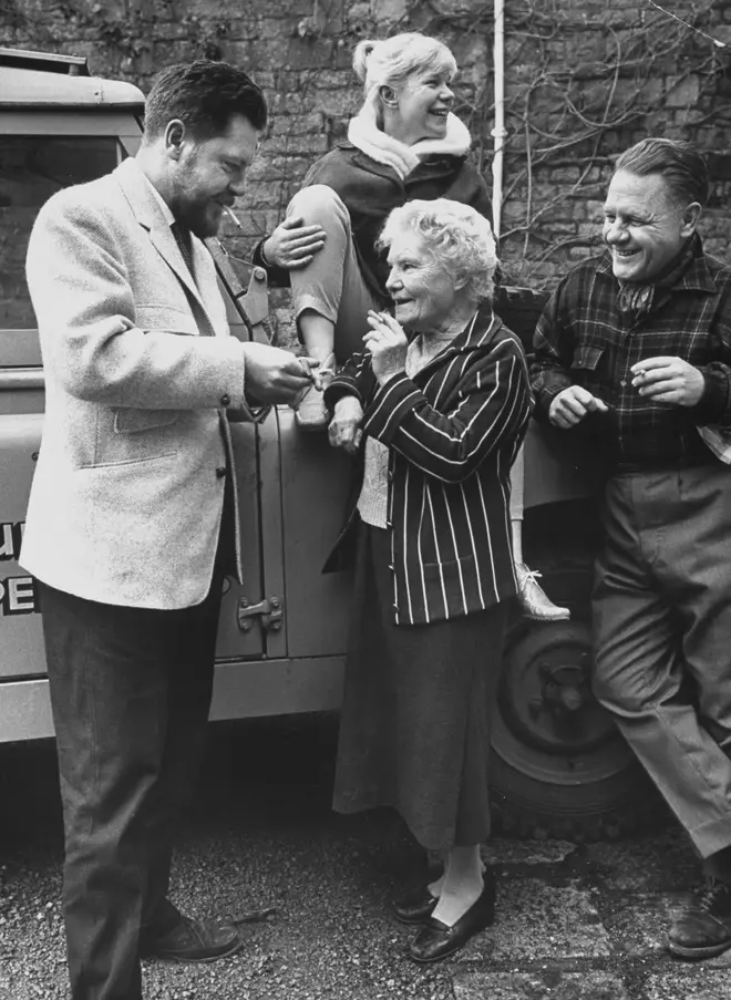 Gerald Durrell, his mother Louisa Durrell and brother Lawrence Durrell,