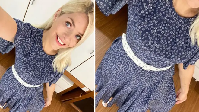 Holly Willoughby's dress is from a London boutique
