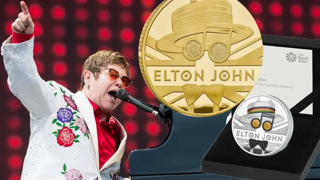 Royal Mint have revealed a new coin in honour of Elton John