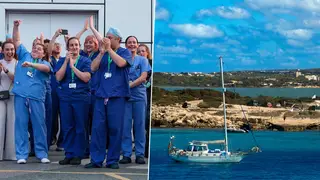 NHS workers are being offered a free holiday to Ibiza