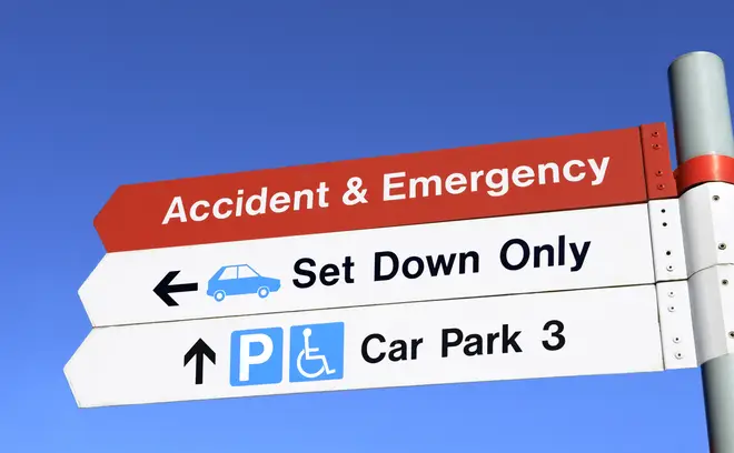 NHS workers were provided with free hospital parking at the start of the pandemic (stock image)