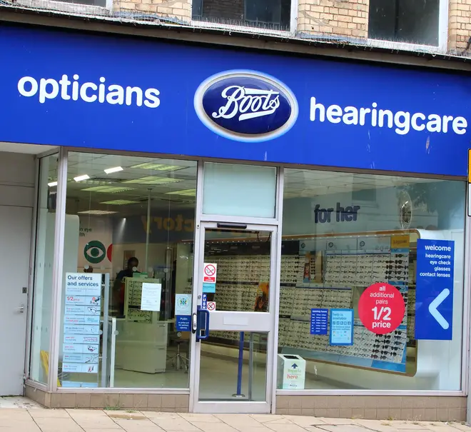 48 Boots Opticians stores will be closing across the UK
