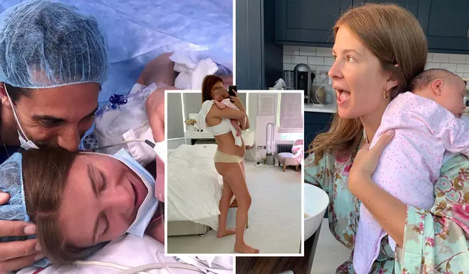 Millie Mackintosh has opened up about getting used to her post-baby body