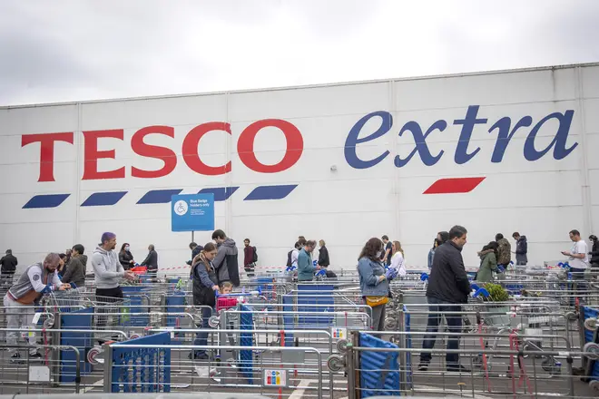 There are still limits for Tesco shoppers
