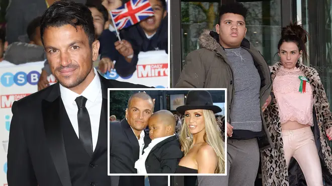 Peter Andre has spoken out after Harvey Price was rushed to hospital
