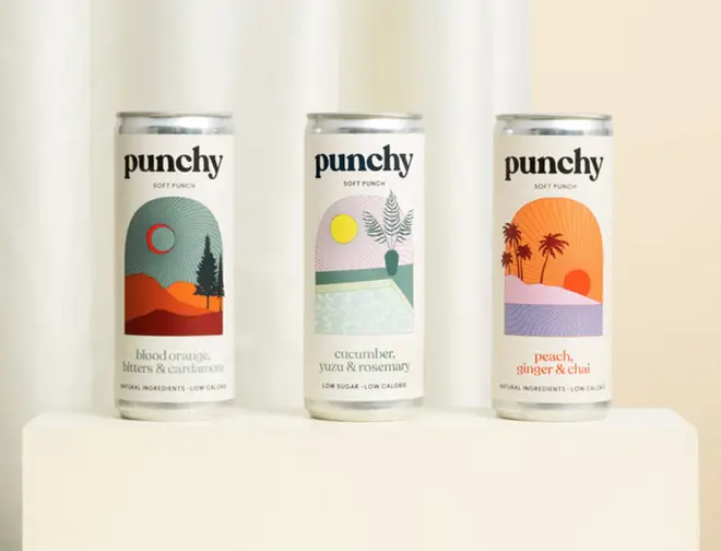 Punchy non alcoholic cocktails