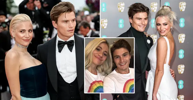 Pixie Lott and Oliver Cheshire met in 2010