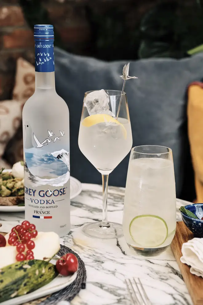 This recipe was provided by Grey Goose, but you can use any vodka