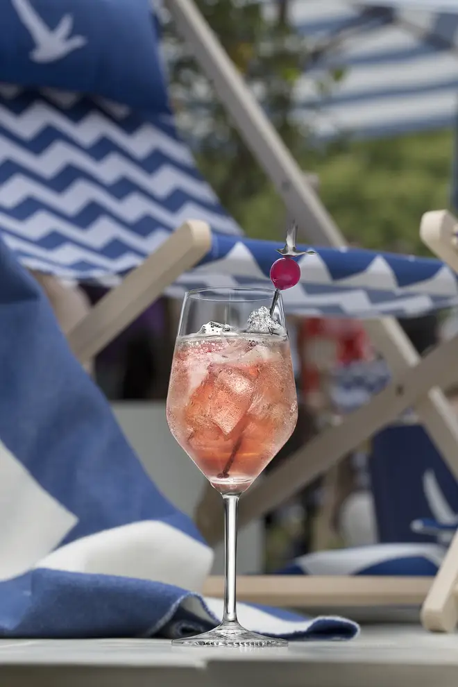 A twist on Grey Goose's classic Le Grand Fizz, the ultimate spritz to enjoy this summer