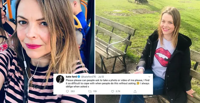 Coronation Street's Kate Ford has spoken out on Twitter
