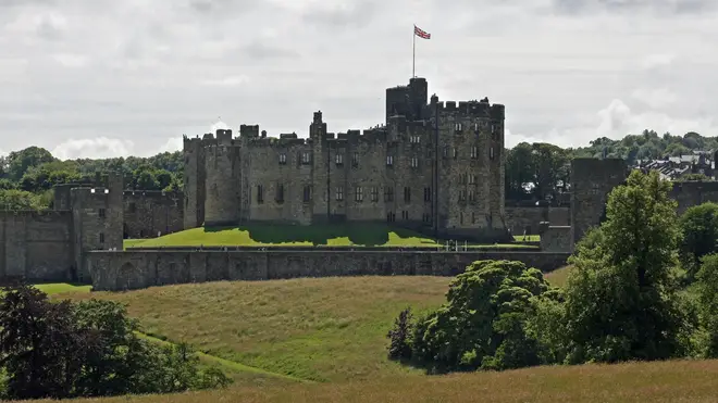 Alnwick Castle has also been used to film Downton Abbey
