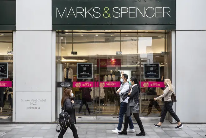 M&S have struggled with sales in the coronavirus lockdown