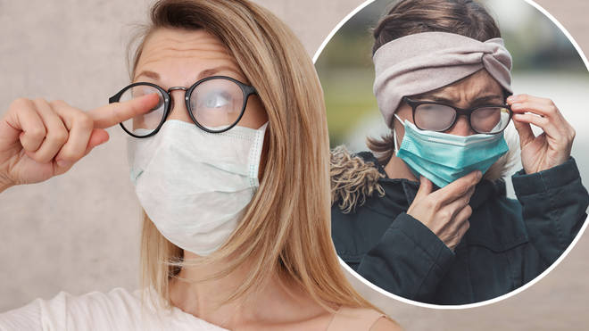Glass-wears are struggling with fogging issues while wearing face masks