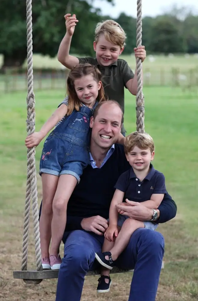 The family recently released pictures of the family for Father's Day and Prince William's birthday