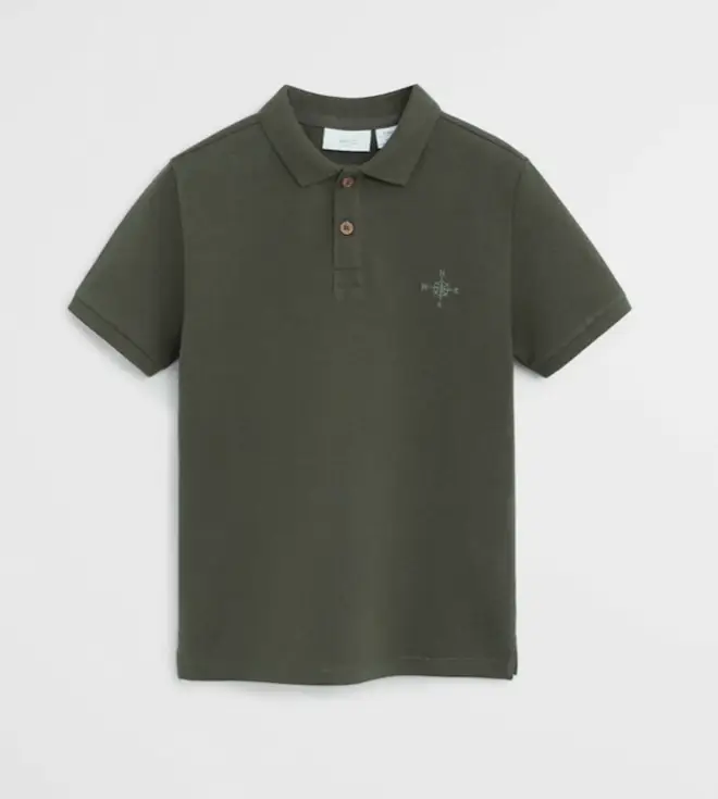 Prince George's polo shirt is by Mango and is only £7.99