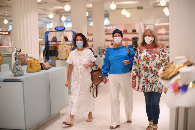 Face masks are now mandatory in shops in England