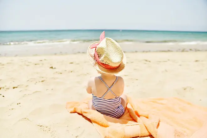 Many parents are opting to give their babies beach-themed names (stock image)