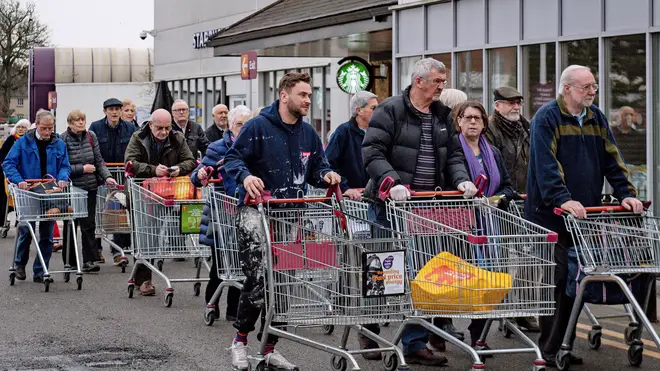 Sainsbury's is trialling a new queueing system