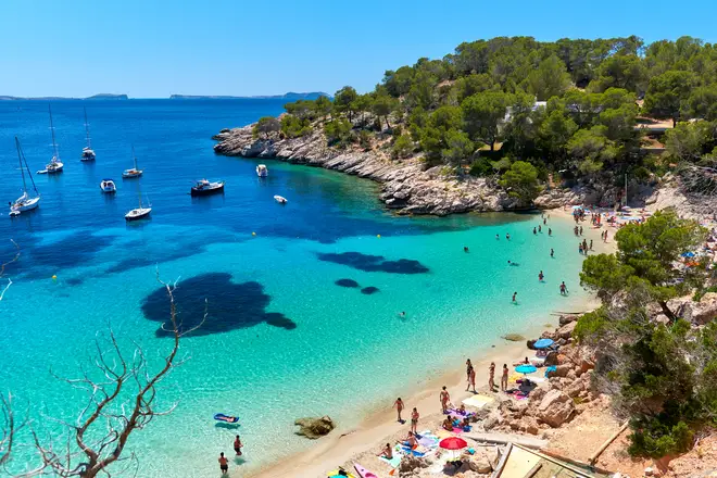 Brits have been advised against all but essential travel to Ibiza