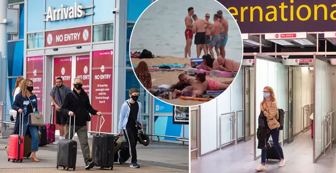 Holidaymakers could only have to quarantine for 10 days