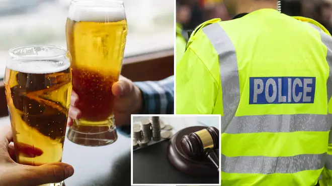 Two men were caught breaking quarantine rules in a local pub