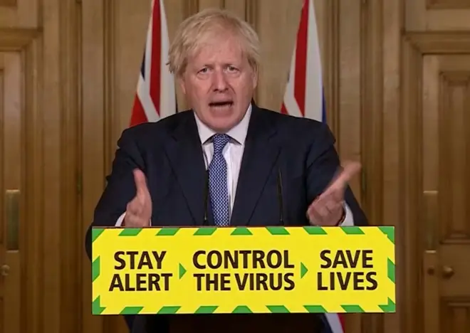 Boris Johnson made a statement on lockdown today