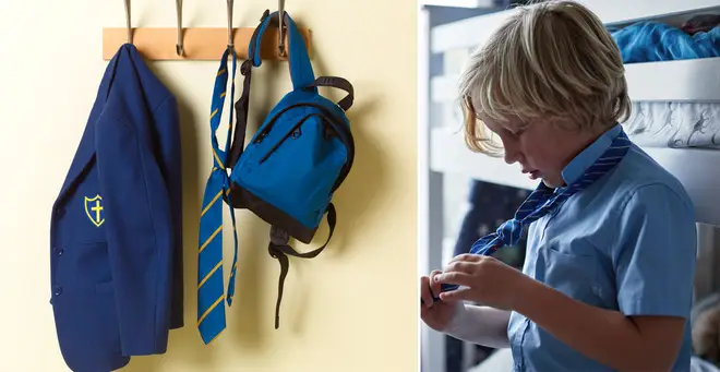 Some parents are able to claim a grant to help with uniform costs (stock images)