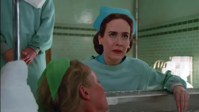 Sarah Paulson plays the title character in Ratched