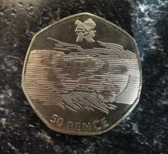 The coin listed on eBay