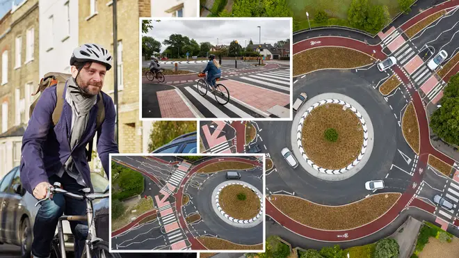 Cambridge is now home to the only dutch-style roundabout in the UK