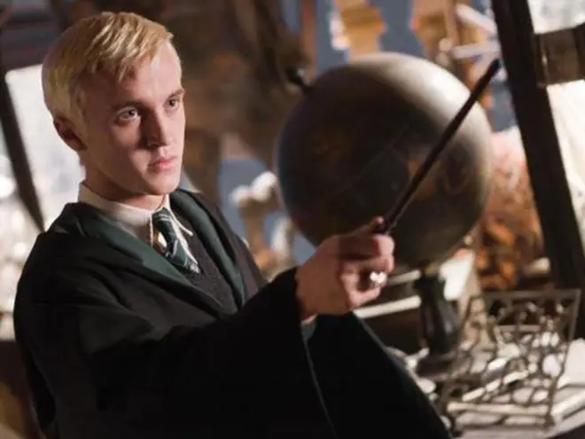 Visitors will be able to see Draco Malfoy's costumes through the ages