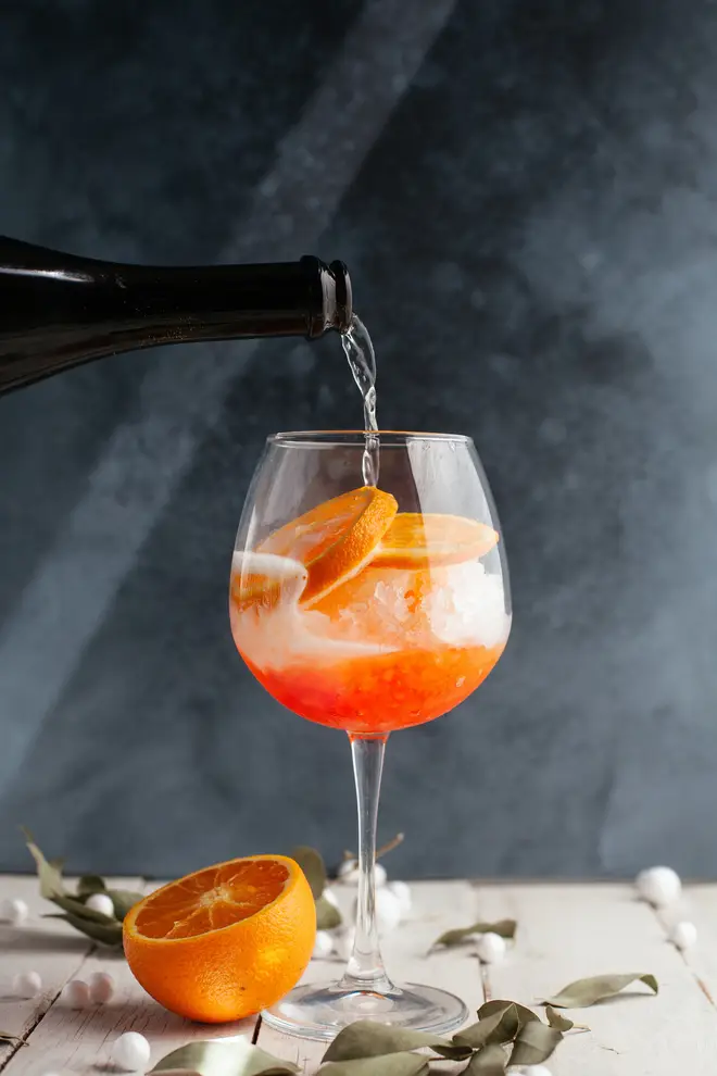 An Aperol Spritz is fun to make at home