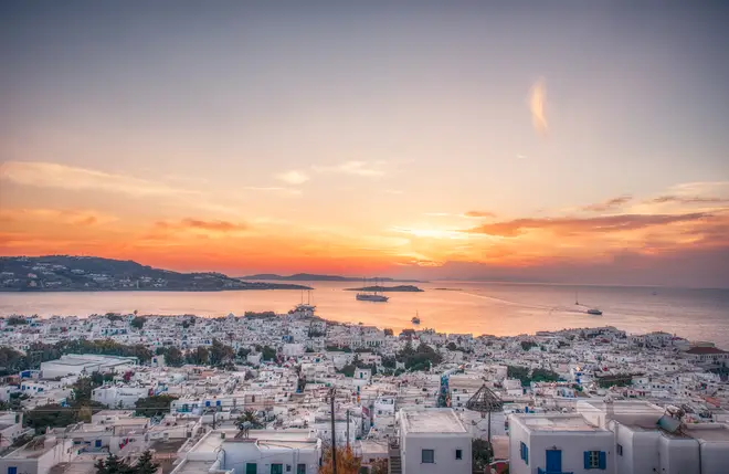 The curfew has been introduced on a number of Greek islands, including Mykonos (stock image)