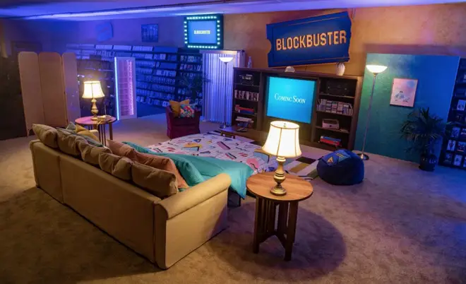 The lucky few nineties-lovers will be able to have a sleepover at Blockbuster