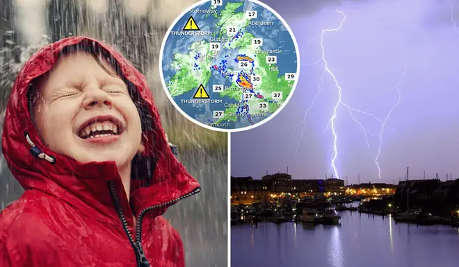 You can track when and where thunderstorms will be hitting your local area