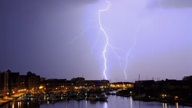 Thunderstorms will be making their way across the UK for the next five days