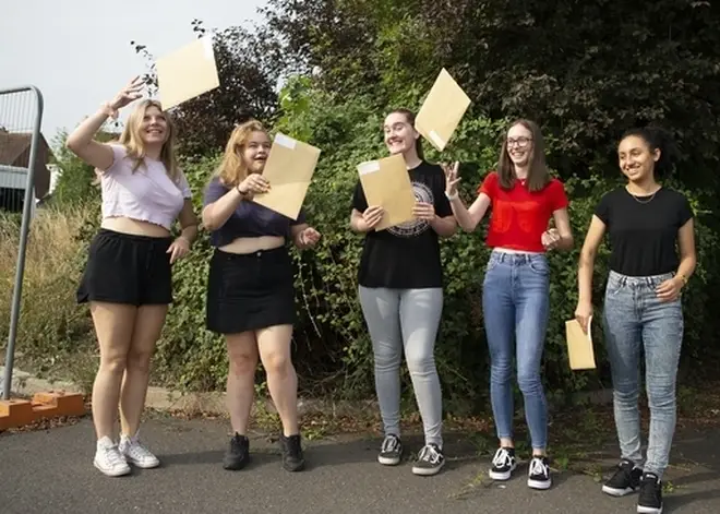 A-Level results were released today