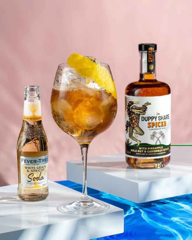 The Spiced Spritz is easy to make and really refreshing