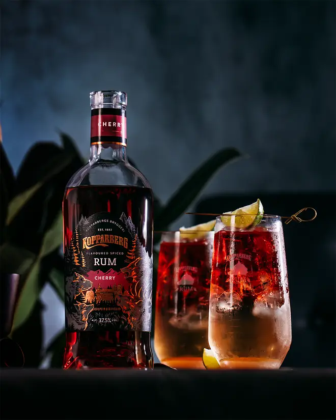 The Cherry Storm is a take on a Dark and Stormy