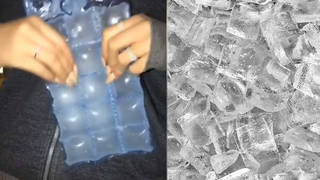 The amazing ice cube hack has shocked many