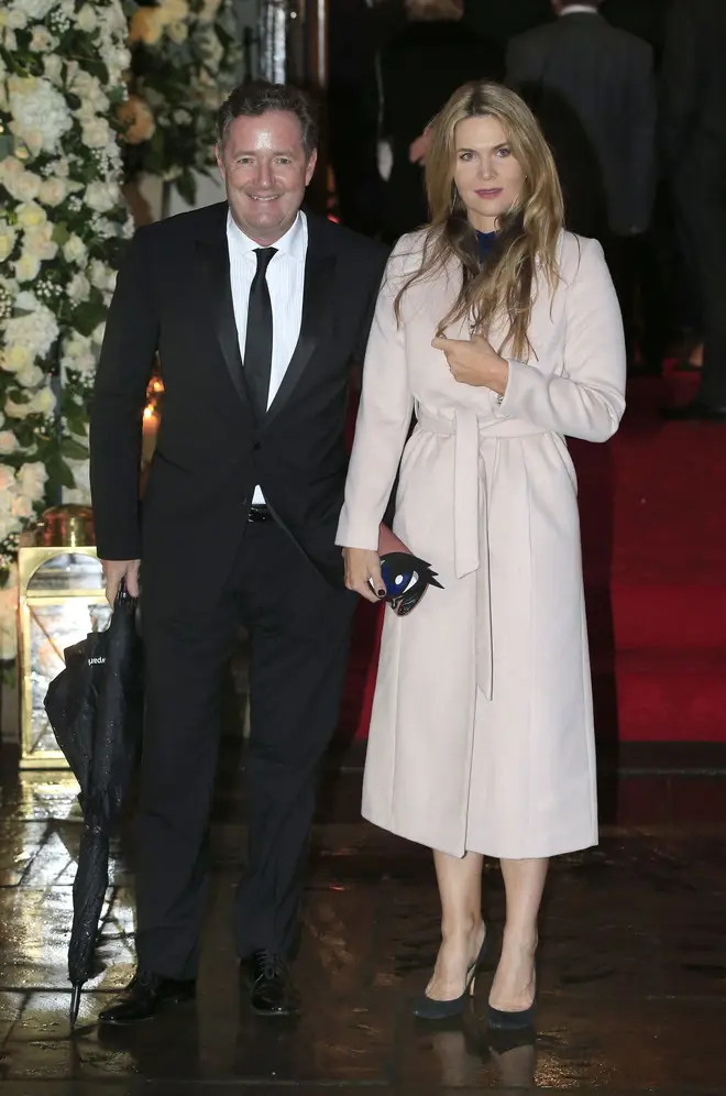 Piers Morgan and wife Celia have been together for ten years