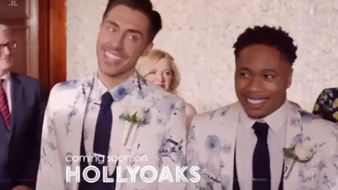 Scott and Mitchell are getting married when Hollyoaks returns