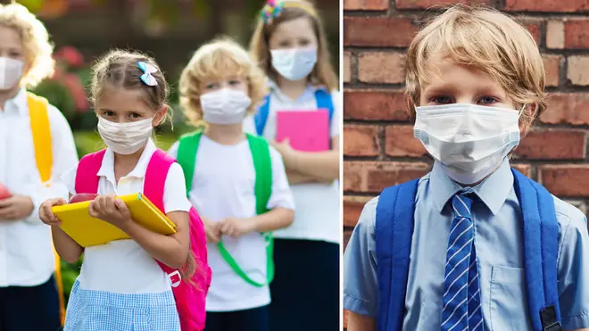 The Primary School will not allow face coverings, and are encouraging parents to get surgical masks for their children