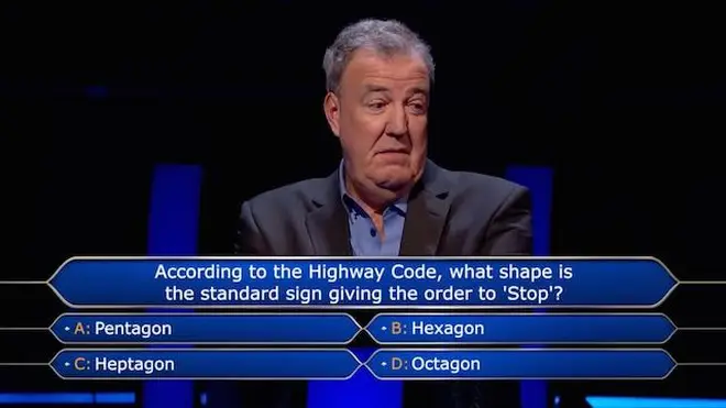 Jeremy Clarkson has presented Who Wants To Be A Millionaire for two years