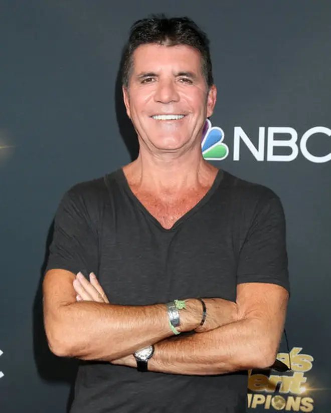 Simon Cowell broke his back in a bike accident earlier this year