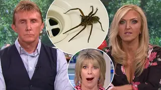 Nick and Eva Speakman revealed some handy tips to beat spider phobias