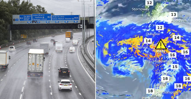 Storm Francis is heading across the UK