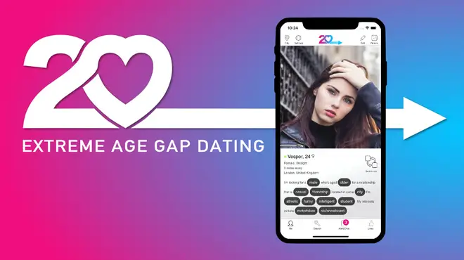 The app is named '20 Dating'